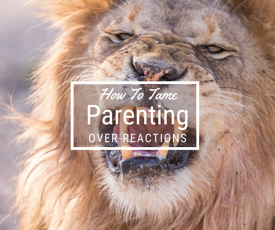 How To Tame Parent Overreactions - Constructive Parenting